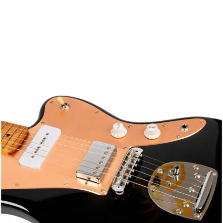 JET JJ-350 BGT Электрогитара, Jaguar, 6 струн, HS, цвет черный