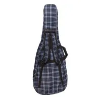 FORCE DLX-A (1361) Чехол для акустической гитары 41", утеплённый, рисунок СИНЯЯ КЛЕТКА