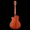 KEPMA EACE Natural Гитара электроакустическая Grand Auditorium, цвет натуральный глянцевый