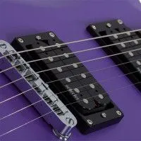 SCHECTER C-6 DELUXE SATIN DARK PURPLE Электрогитара, Stratocaster, цвет фиолетовый