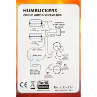 BELCAT BH-32Bridge-WH Звукосниматель магнитный, хамбакер, бриджевый, белый