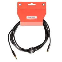 FORCE FLC-05/3 Шнур-удлиннитель stereo miniJACK 1/8"(F) ⇔ stereo miniJACK 1/8"(M), 3 метра