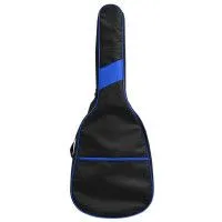 SOLO ЧГК-1/1B Чехол для классической гитары, неутеплённый, 2 ремня, с синей отделкой