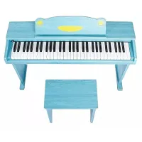 Artesia FUN-1 BL Пианино детское цифровое, 61 клавиша, банкетка в комплекте, цвет голубой