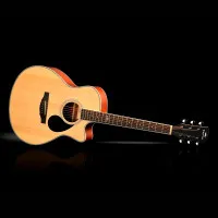 KEPMA A1CE Natural Гитара электроакустическая Grand Auditorium, цвет натуральный глянцевый