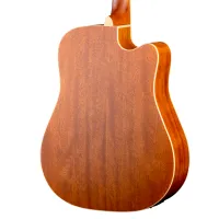 Cort AD880CE-LH-NS Гитара электро-акустическая, леворукая, с вырезом, цвет натуральный