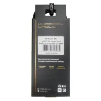 KUPFERN KFAC01-5M Шнур аудио mini-JACK 1/8" stereo (male) ⇔ 2хJACK 1/4" (mono) прямые, 5 метров