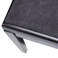 FLIGHT KB022 BK банкетка деревянная, регулируемая