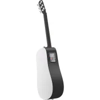 Lava ME Play Nightfall / Frost White Гитара трансакустическая с чехлом, 6 струн, цвет бело-черный