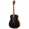 Yamaha F400 SMOKY BLACK Гитара акустическая Dreadnought, цвет черный 