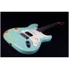 JET JS-400 Relic SFG Электрогитара, Stratocaster, 6 струн, цвет морской волны, состареный
