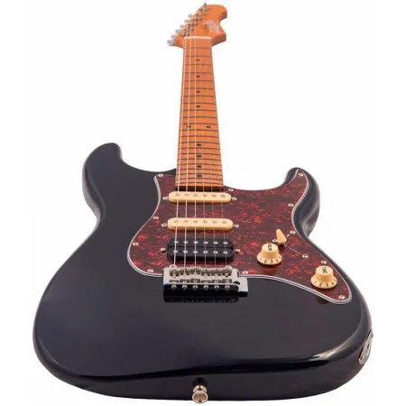 JET JS-400 BK Электрогитара, Stratocaster, 6 струн, цвет черный