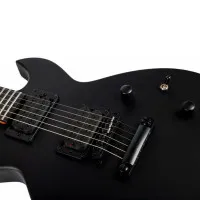 SPIRA L-400 MBK Электрогитара, Les Paul, 6 струн, HH, цвет черный матовый