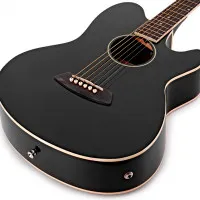 Ibanez TCY10E-BK Гитара электроакустическая, 6 струн, цвет чёрный