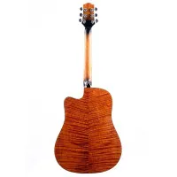 Aion F20 Гитара акустическая 41", Dreadnought с вырезом, цвет табачный берст, глянцевый лак