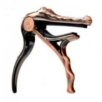 Alice A007G/PB Каподастр для акустической гитары "Крокодил", фиолетовая бронза