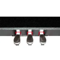 SOLISTA DP125 Stand BK Стойка с 3-мя педалями для цифрового пианино, цвет чёрный