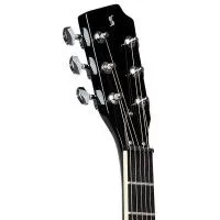 STAGG SVY 533 BK Гитара полуакустическая, 6 струн, 22 лада, чёрная