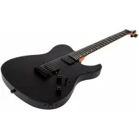 SPIRA T-400 MBK Baritone Электрогитара, Telecaster, 6 струн, HH, цвет черный матовый