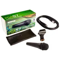 SHURE PGA57-XLR микрофон инструментальный динамический