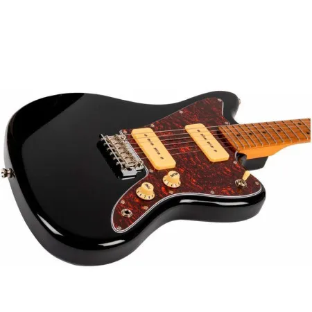 JET JJ-300 P90 BK Электрогитара, Jaguar, 6 струн, SS, цвет черный