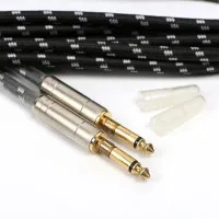 DEVISER PL-A3 BK Шнур инструментальный 3 метра, Jack1/4"(M) ⇔ Jack1/4(M)