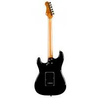 JET JS-400 BK G Электрогитара, Stratocaster, 6 струн, чёрная, золотая фурнитура