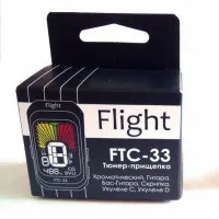 Flight FTC-33 Тюнер-прищепка хроматический, цветной дисплей