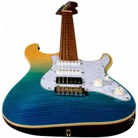JET JS-450 TBL Электрогитара, Stratocaster, цвет синий прозрачный