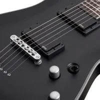 SCHECTER DAMIEN PLATINUM-7 SBK Электрогитара, 7 струн, HH, матовая чёрная