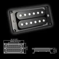 BELCAT BH-23Bridge-BK Звукосниматель магнитный, хамбакер, бриджевый, черный