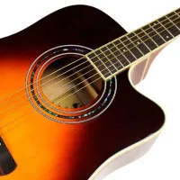 Solista SG-D1 BS Гитара акустическая 41" Dreadnought, цвет санберст