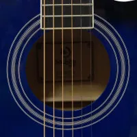 Solista SO-3910 BLS Гитара акустическая 39", цвет синий бёрст