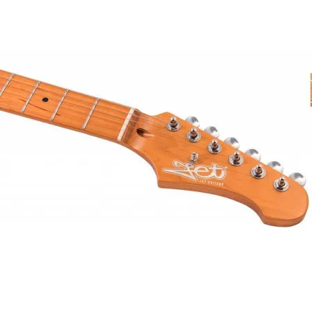 JET JS-400 BK Электрогитара, Stratocaster, 6 струн, цвет черный