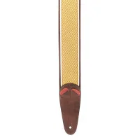 RightOn Straps Mojo Tweed Brown Ремень для гитары, текстиль/синтетика