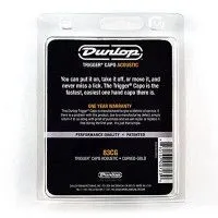 Dunlop 83CG Acoustic Curved Trigger® Каподастр для акустической гитары, золото, для неплоского грифа