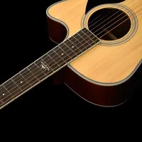 KEPMA A1CE Natural Matt Гитара электроакустическая Grand Auditorium, цвет натуральный матовый