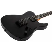 SPIRA T-400 MBK Baritone Электрогитара, Telecaster, 6 струн, HH, цвет черный матовый