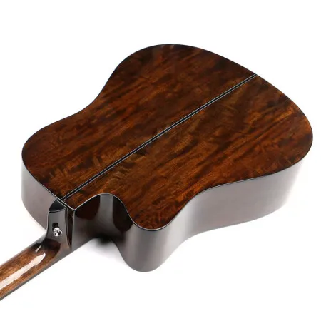 DEVISER L-841 Гитара акустическая 41", Dreadnough, с вырезом цвет натуральный/орех