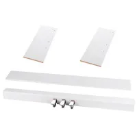 NUX NPS-1-WH Стойка с блоком из 3-х педалей для цифрового пианино NPK-10, цвет белый