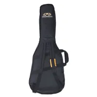 Madarozzo MA-G003-DR/BO чехол для акустической гитары Dreadnought, утеплен, чёрный/оранжевая отделка