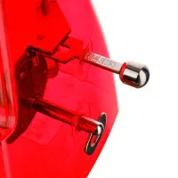 Cherub WSM-330TRD Метроном механический, прозрачный, красный