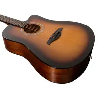 ROCKDALE Aurora D5 Gloss C SB Гитара акустическая Dreadnought с вырезом, цвет санберст