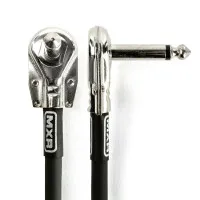 Dunlop 3PDCP06 MXR Набор из 3-х шнуров Jack 1/4"(угловой) ⇔ Jack 1/4"(угловой) длиной 15 см