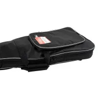 FORCE STD-B GY Чехол для бас гитары, утеплённый, чёрный с серым кантом