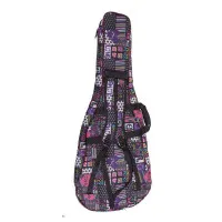 FORCE DLX-A (109) Чехол для акустической гитары 41", утеплённый, рисунок Peace and Love