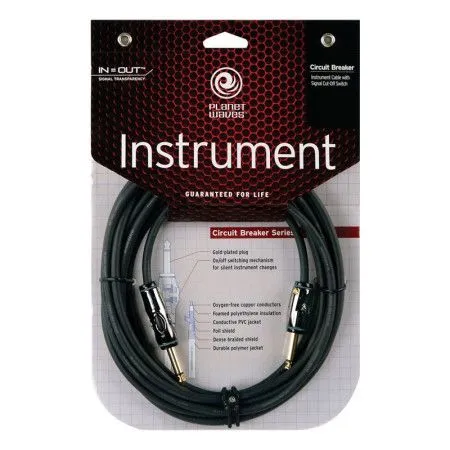 Шнур инструментальный PLANET WAVES PW-AG-30 Circuit Breaker