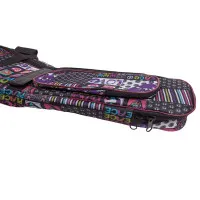 FORCE DLX-A (109) Чехол для акустической гитары 41", утеплённый, рисунок Peace and Love