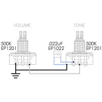 DiMarzio DP271FBK Imperium™ Neck Звукосниматель F-Spaced, хамбакер, чёрный