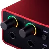 FOCUSRITE Scarlett 4i4 4th Gen Аудиоинтерфейс USB, 4 входа/4 выхода